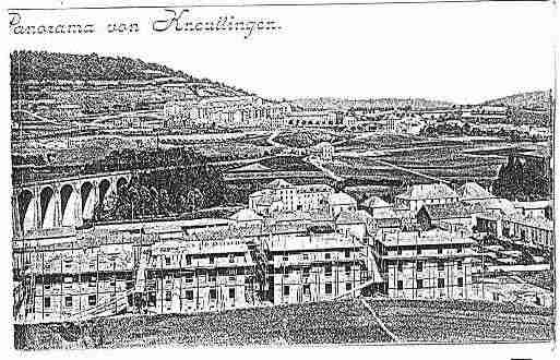 Ville de KNUTANGE Carte postale ancienne