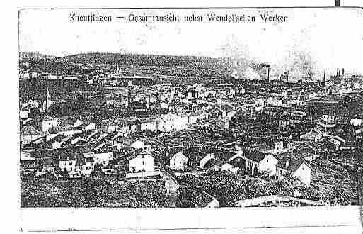 Ville de KNUTANGE Carte postale ancienne