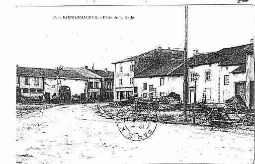 Ville de KOENIGSMACKER Carte postale ancienne