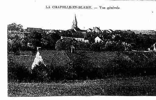 Ville de LACHAPELLEENBLAISY Carte postale ancienne