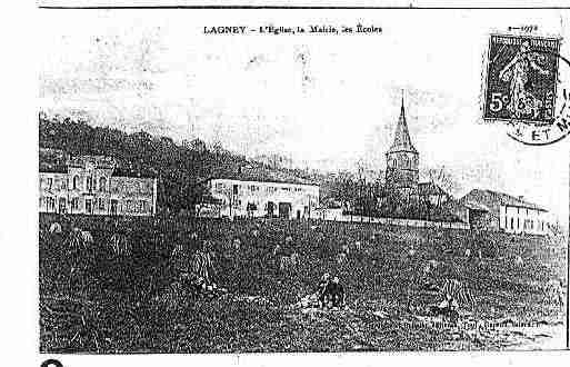 Ville de LAGNEY Carte postale ancienne