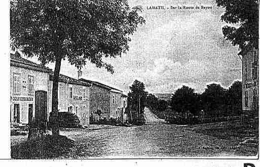 Ville de LAMATH Carte postale ancienne