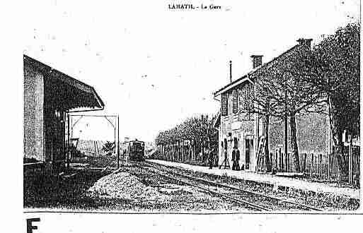 Ville de LAMATH Carte postale ancienne