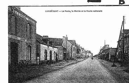 Ville de LANDEVANT Carte postale ancienne Ville de LANDEVANT Carte postale ancienne