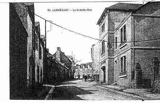 Ville de LANDEVANT Carte postale ancienne