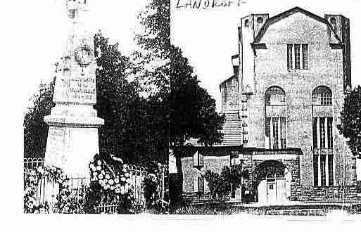 Ville de LANDROFF Carte postale ancienne