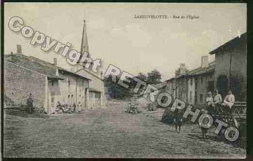 Ville de LANEUVELOTTE Carte postale ancienne