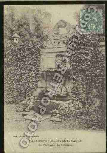 Ville de LANEUVEVILLEDEVANTNANCY Carte postale ancienne Ville de LANEUVEVILLEDEVANTNANCY Carte postale ancienne