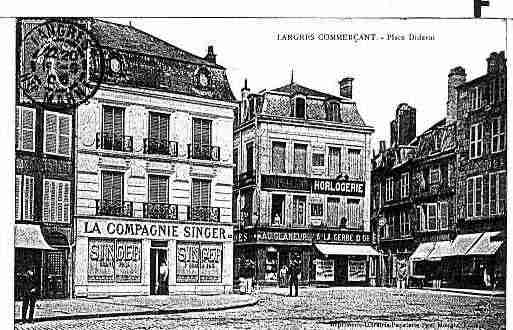 Ville de LANGRES Carte postale ancienne