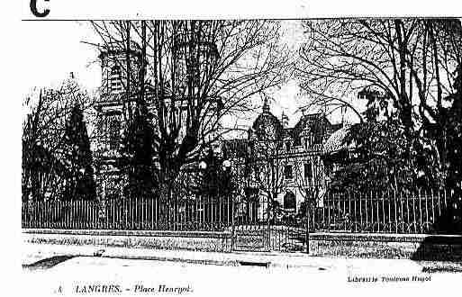 Ville de LANGRES Carte postale ancienne