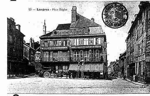 Ville de LANGRES Carte postale ancienne