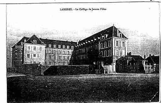 Ville de LANGRES Carte postale ancienne