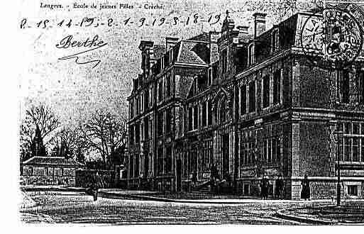 Ville de LANGRES Carte postale ancienne