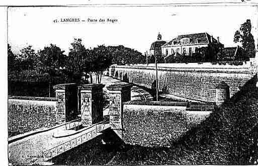 Ville de LANGRES Carte postale ancienne