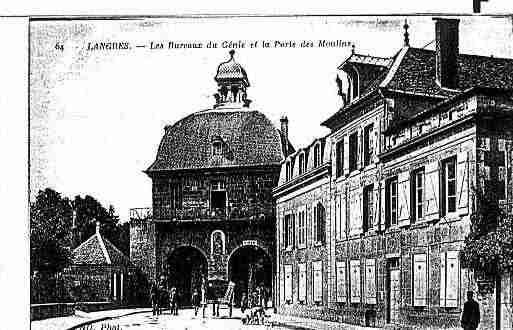 Ville de LANGRES Carte postale ancienne