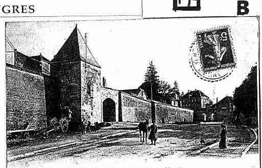 Ville de LANGRES Carte postale ancienne