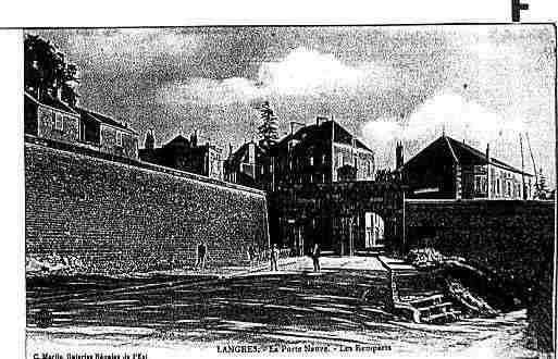 Ville de LANGRES Carte postale ancienne