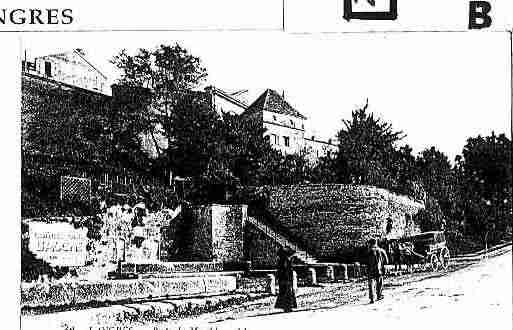 Ville de LANGRES Carte postale ancienne