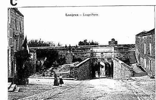 Ville de LANGRES Carte postale ancienne