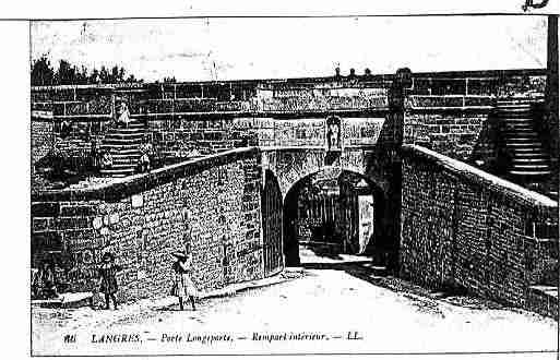 Ville de LANGRES Carte postale ancienne