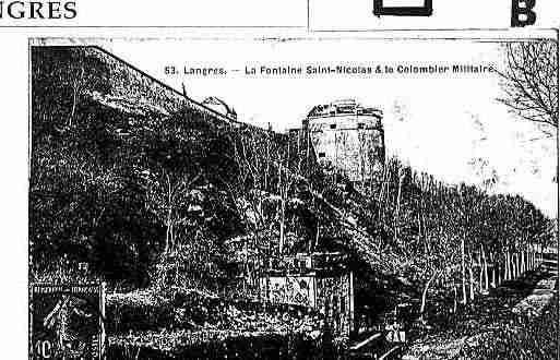 Ville de LANGRES Carte postale ancienne