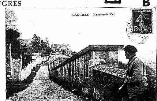 Ville de LANGRES Carte postale ancienne