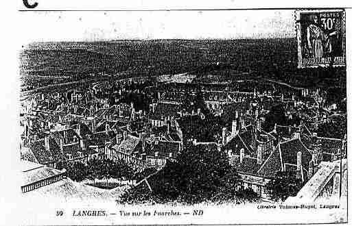 Ville de LANGRES Carte postale ancienne