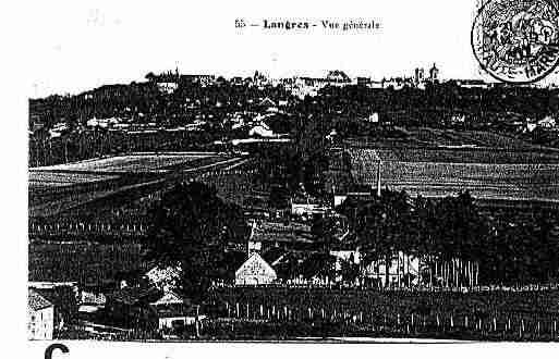 Ville de LANGRES Carte postale ancienne