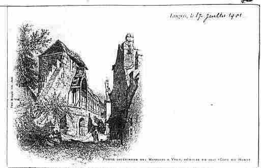 Ville de LANGRES Carte postale ancienne