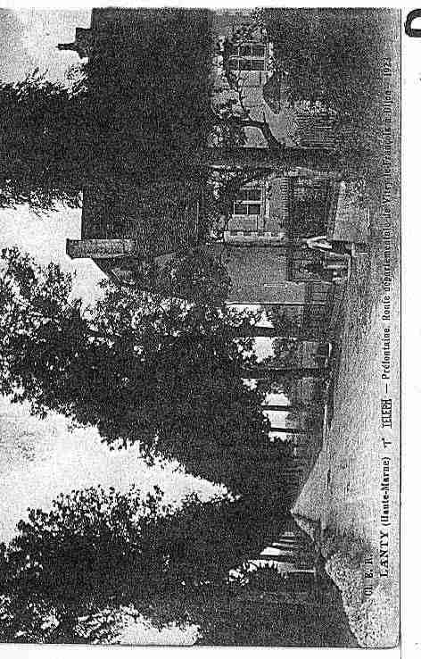 Ville de LANTYSURAUBE Carte postale ancienne Ville de LANTYSURAUBE Carte postale ancienne