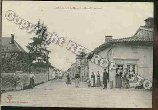 Ville de LARZICOURT Carte postale ancienne