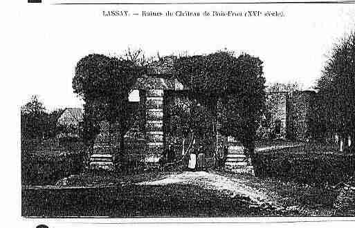 Ville de LASSAYLESCHATEAUX Carte postale ancienne  Ville de LASSAYLESCHATEAUX Carte postale ancienne