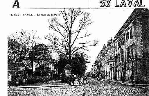 Ville de LAVAL Carte postale ancienne