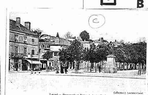 Ville de LAVAL Carte postale ancienne