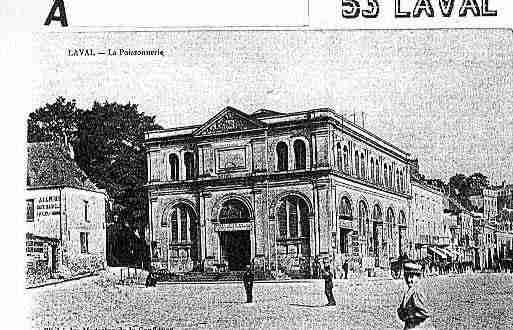 Ville de LAVAL Carte postale ancienne