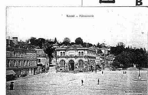 Ville de LAVAL Carte postale ancienne