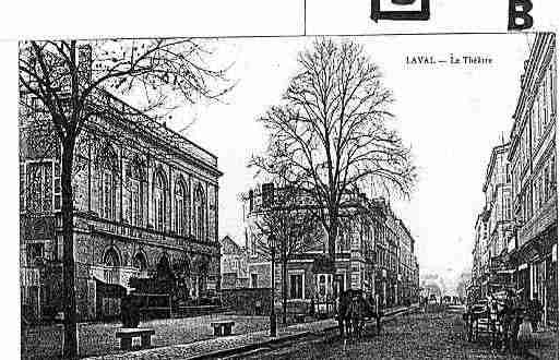 Ville de LAVAL Carte postale ancienne