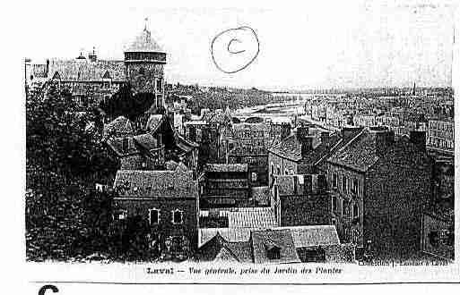 Ville de LAVAL Carte postale ancienne