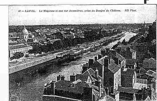 Ville de LAVAL Carte postale ancienne