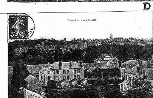 Ville de LAVAL Carte postale ancienne