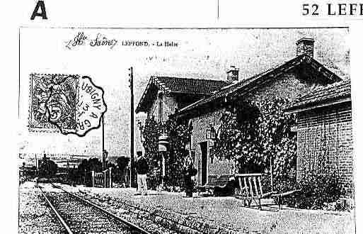 Ville de LEFFONDS Carte postale ancienne