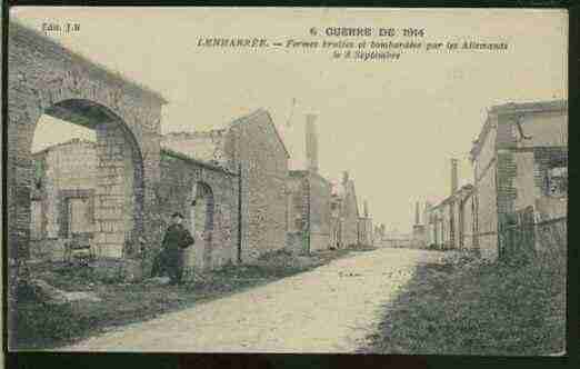 Ville de LENHARREE Carte postale ancienne