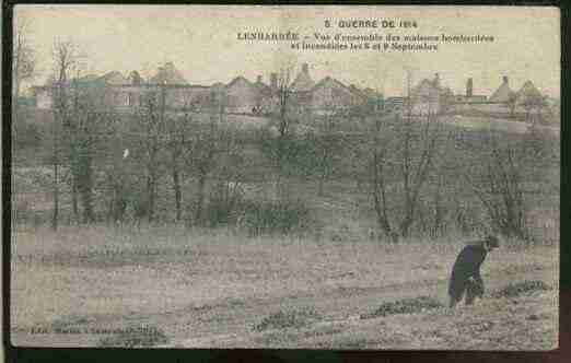 Ville de LENHARREE Carte postale ancienne