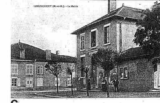 Ville de LENONCOURT Carte postale ancienne