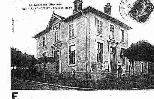 Ville de LENONCOURT Carte postale ancienne