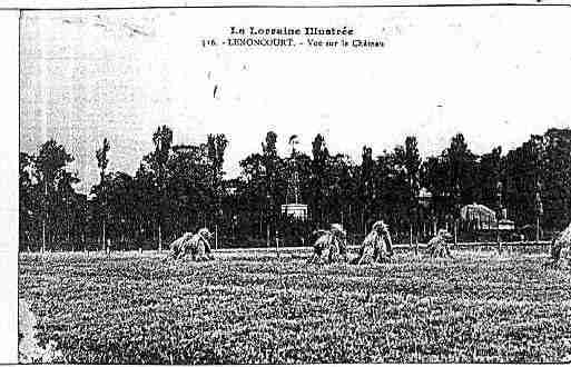 Ville de LENONCOURT Carte postale ancienne