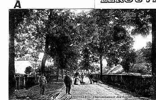 Ville de LEROUVILLE Carte postale ancienne