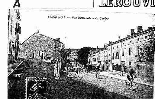 Ville de LEROUVILLE Carte postale ancienne