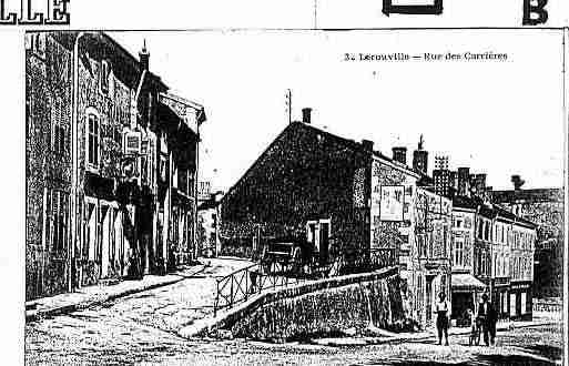 Ville de LEROUVILLE Carte postale ancienne