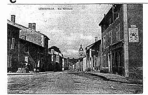 Ville de LEROUVILLE Carte postale ancienne